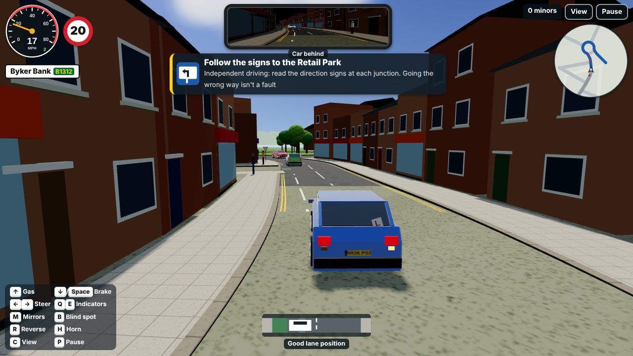 Independent driving: following the road signs to the Retail Park